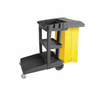 W2 – CARRINHO FUNCIONAL DE LIMPEZA - SACO AMARELO