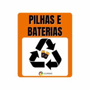 ADESIVO EM VINIL 18 X 21CM - PILHAS E BATERIAS