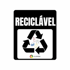 ADESIVO EM VINIL 18 X 21CM - RECICLÁVEL