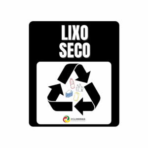 ADESIVO EM VINIL 18 X 21CM - LIXO SECO