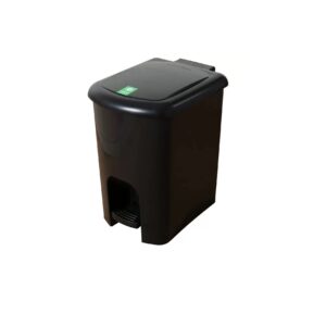 LIXEIRA COM PEDAL 15L (Com Suporte p/ Sacos de Lixo) – ECOLINE