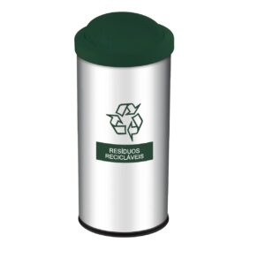 LIXEIRA SELETIVA TAMPA BASCULANTE 40,5L DECORLINE